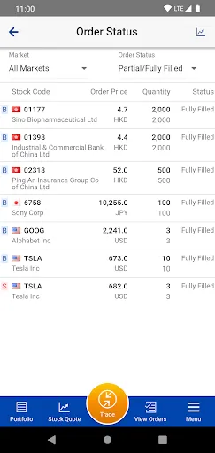 Screenshot di MONEX BOOM Mobile Trading
