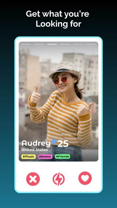 Captures d'écran de Dating. Chat. Meet. - Boom
