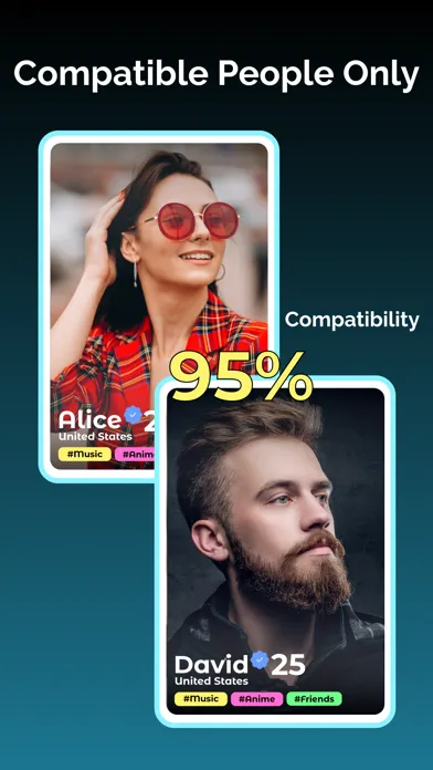 Captures d'écran de Dating. Chat. Meet. - Boom