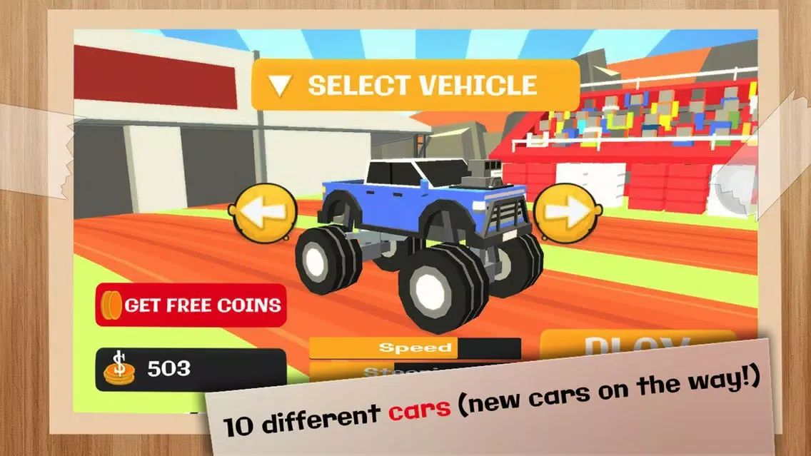 Boom Road 3d speed racing trucks Ekran Görüntüleri