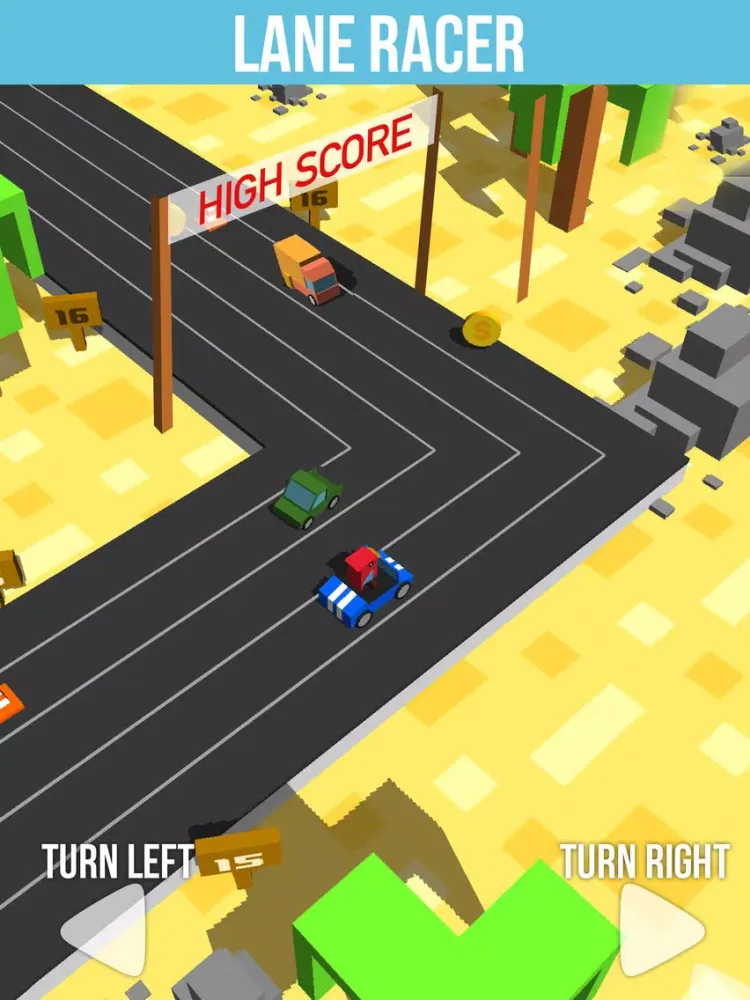 Lane Racer iPad  Screenshots