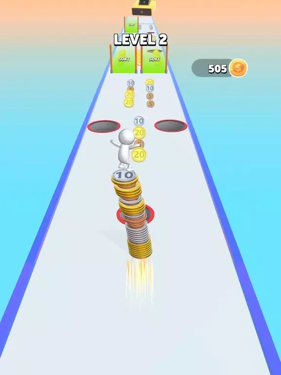 Coin Surfer iPad  سکرین شاٹس