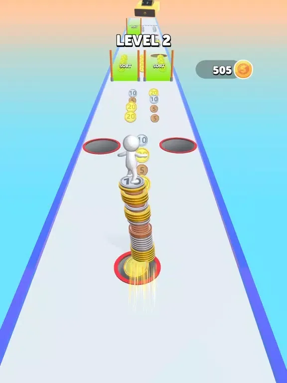 Coin Surfer iPad  سکرین شاٹس