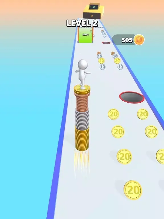 Coin Surfer iPad  سکرین شاٹس