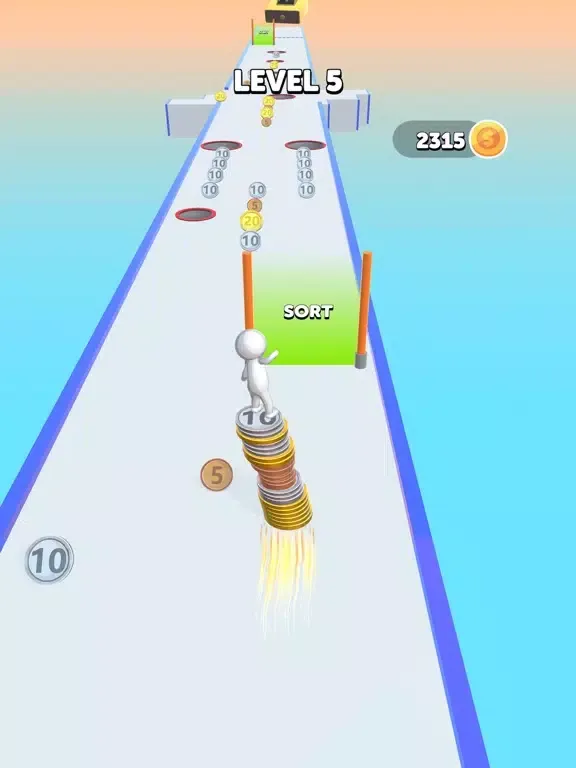 Coin Surfer iPad  سکرین شاٹس