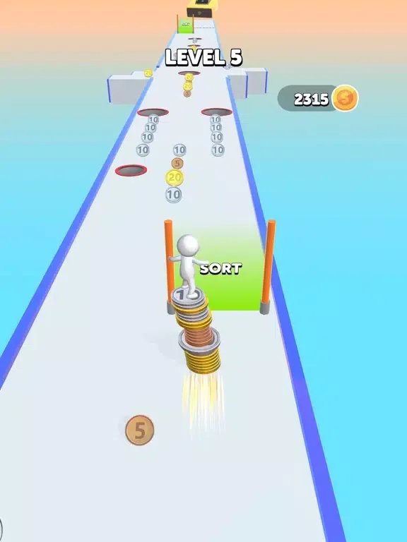 Coin Surfer iPad  سکرین شاٹس
