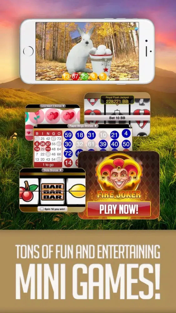 ANIMAL BINGO - Live Animal Bingo & Slots!应用截图