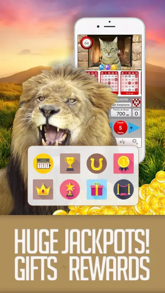ANIMAL BINGO - Live Animal Bingo & Slots!应用截图