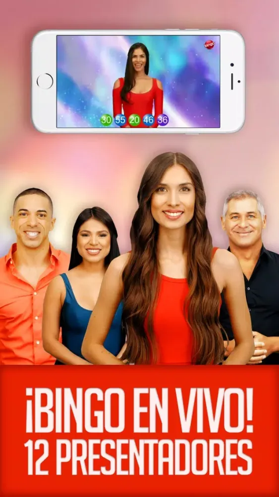Ảnh chụp màn hình của BINGO ESPAÑOL: Video en vivo