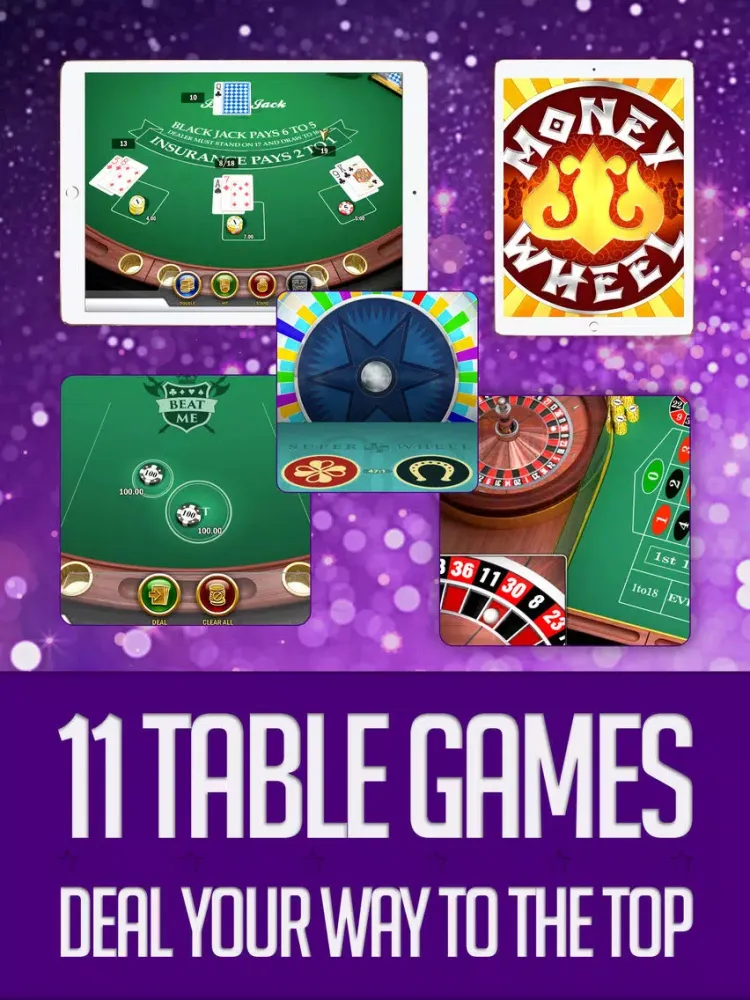 Captures d'écran de BOOM CASINO - Casino and Table Games! iPad 