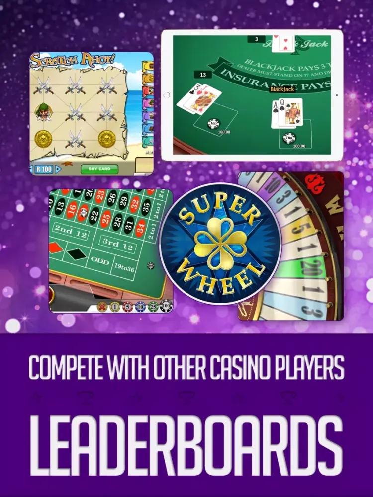Captures d'écran de BOOM CASINO - Casino and Table Games! iPad 