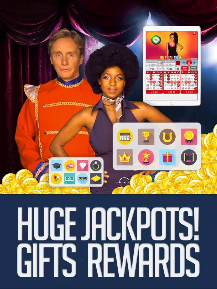 Captures d'écran de CHARACTER BINGO - Live Bingo & Slots! iPad 