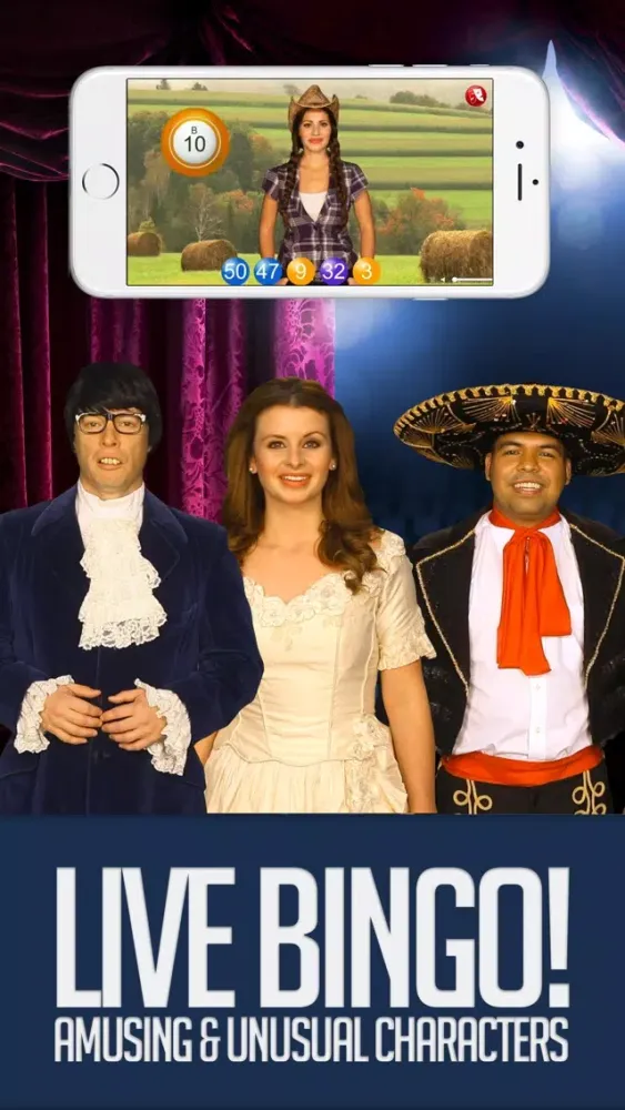 Captures d'écran de CHARACTER BINGO - Live Bingo & Slots!