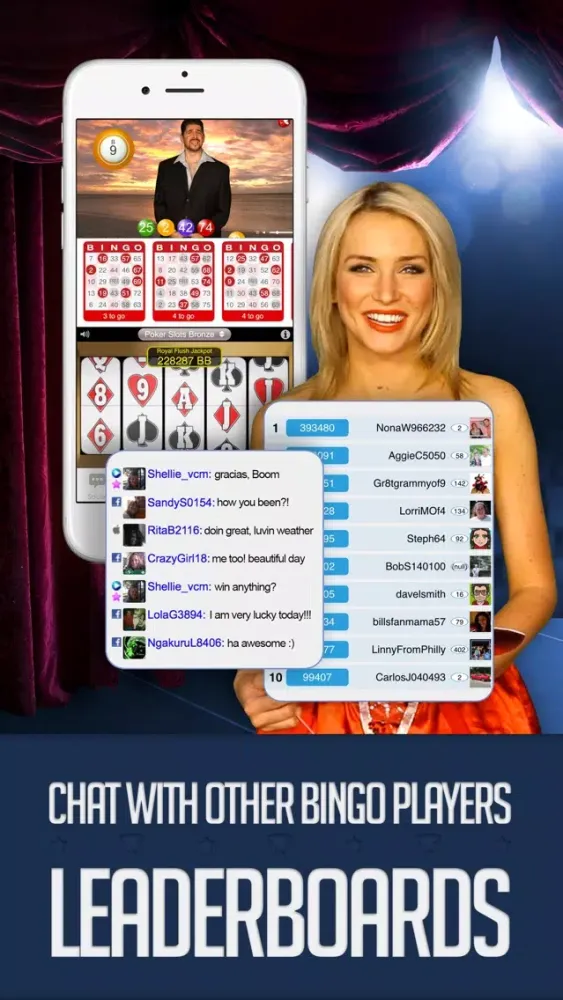 Captures d'écran de CHARACTER BINGO - Live Bingo & Slots!
