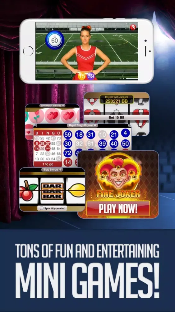 Captures d'écran de CHARACTER BINGO - Live Bingo & Slots!