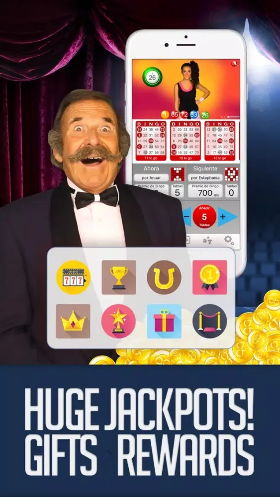 Captures d'écran de CHARACTER BINGO - Live Bingo & Slots!