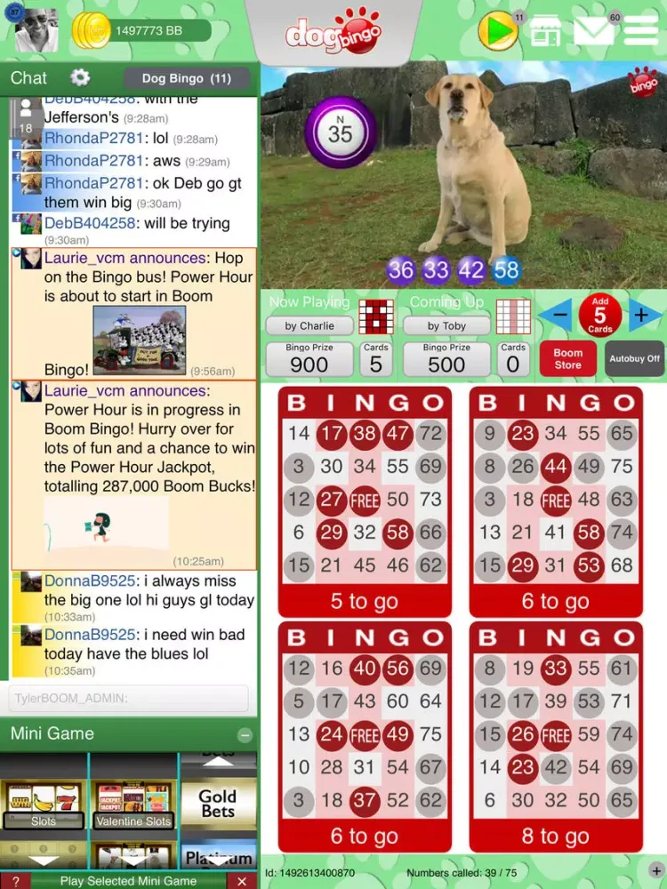 Capturas de pantalla de DOG BINGO - Live Dog Bingo & Slots! iPad 
