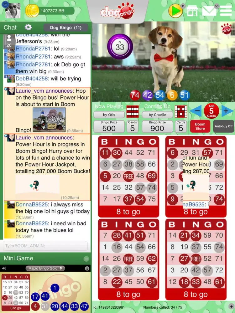 Capturas de pantalla de DOG BINGO - Live Dog Bingo & Slots! iPad 