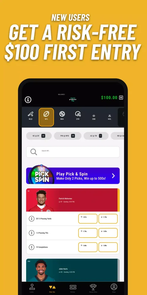 Sports Predictor: Fantasy Game スクリーンショット