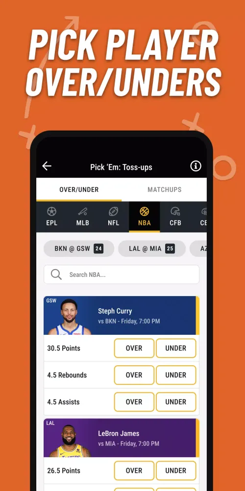 Sports Predictor: Fantasy Game スクリーンショット
