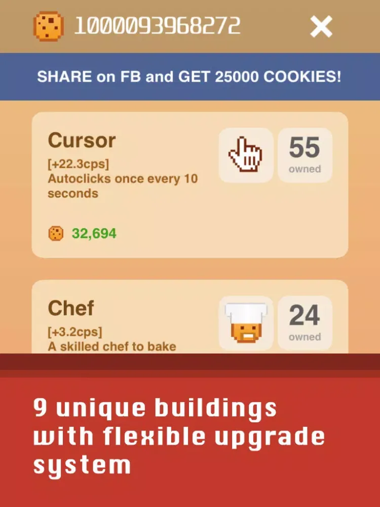 Cookie Tapper HD iPad  سکرین شاٹس