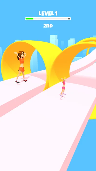 Captures d'écran de Human Flip Race