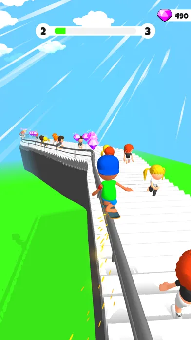 Capturas de tela do Skater Rush