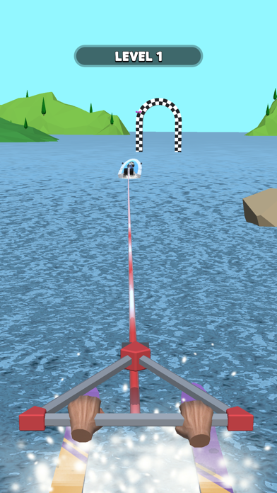 Tangkapan layar Water Ski 3D