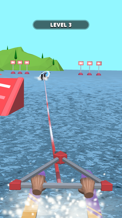 Tangkapan layar Water Ski 3D