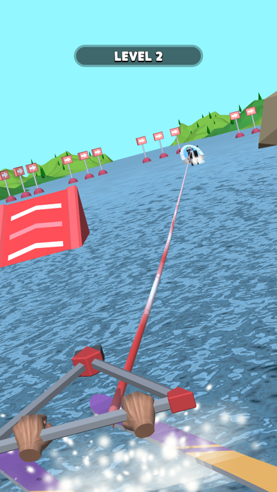 Tangkapan layar Water Ski 3D