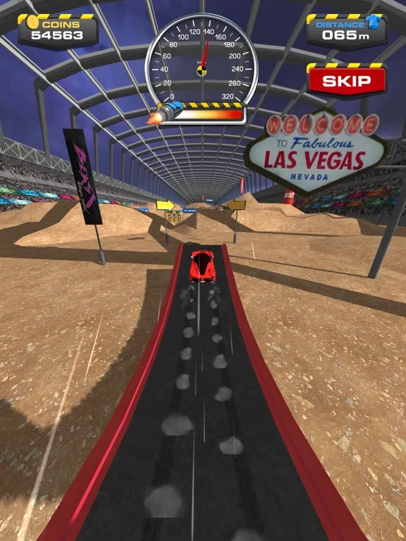 Tangkapan layar Ramp Car Jumping iPad 