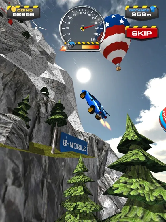 Tangkapan layar Ramp Car Jumping iPad 