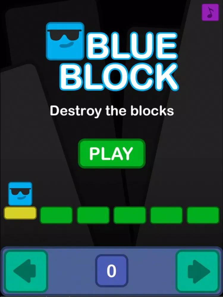 صور Blue Block iPad 