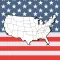 USA Quiz - Guess all 50 States