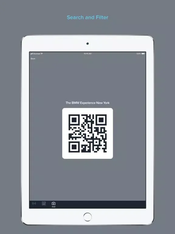 Capturas de pantalla de Boomset Lead Retrieval App iPad 