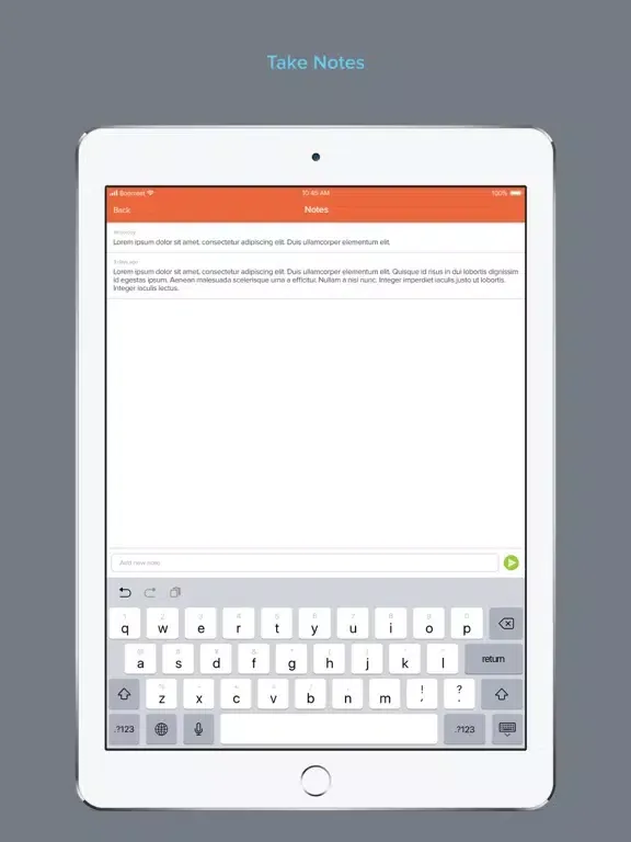 Capturas de pantalla de Boomset Lead Retrieval App iPad 