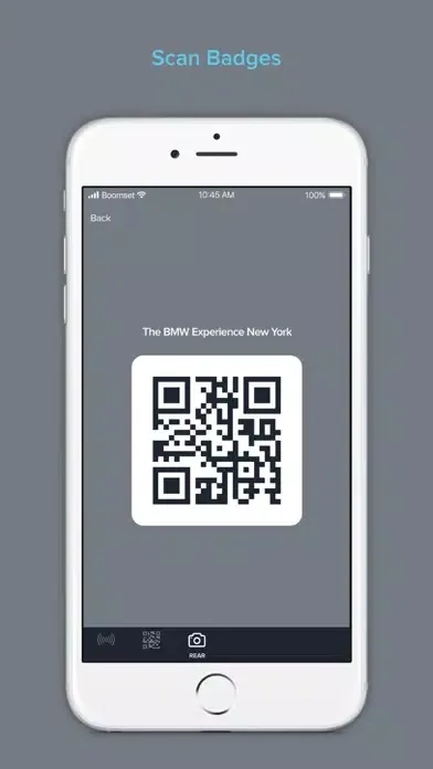 Capturas de pantalla de Boomset Lead Retrieval App