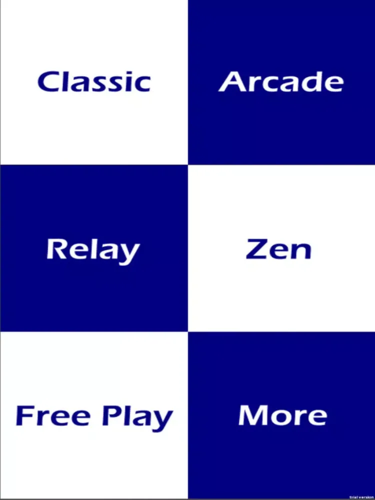 Tangkapan layar Blue Piano Tiles iPad 
