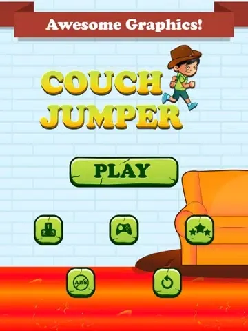 Tangkapan skrin Speed Couch Man Jump iPad 