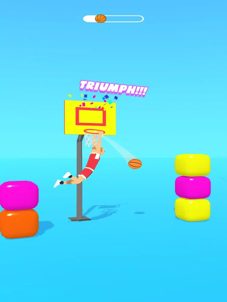 Capturas de pantalla de Ragdoll Dunk 3D iPad 