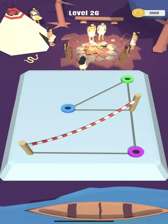 Zrzuty ekranu Stretchy Rope! 3D iPad 