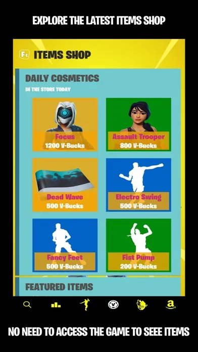 Tangkapan skrin The Stats Tracker For Fortnite
