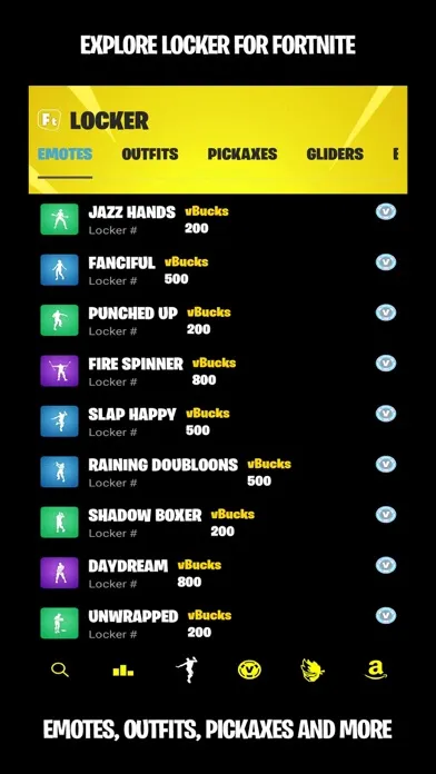 Tangkapan skrin The Stats Tracker For Fortnite