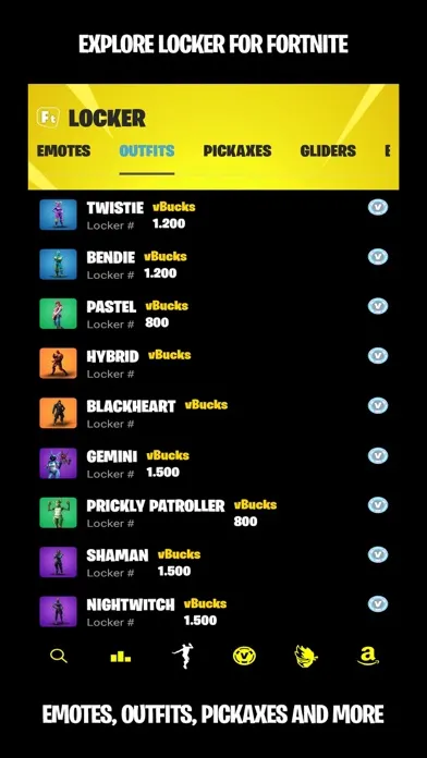 Tangkapan skrin The Stats Tracker For Fortnite