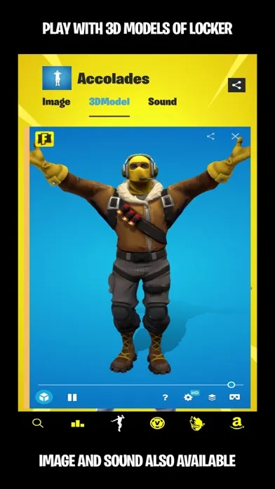 Tangkapan skrin The Stats Tracker For Fortnite