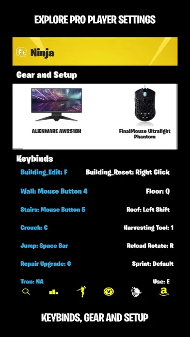 Tangkapan skrin The Stats Tracker For Fortnite