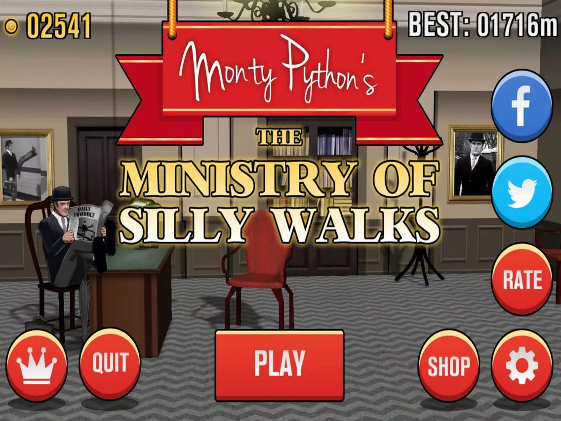 Monty Python's Silly Walks iPad  Screenshots