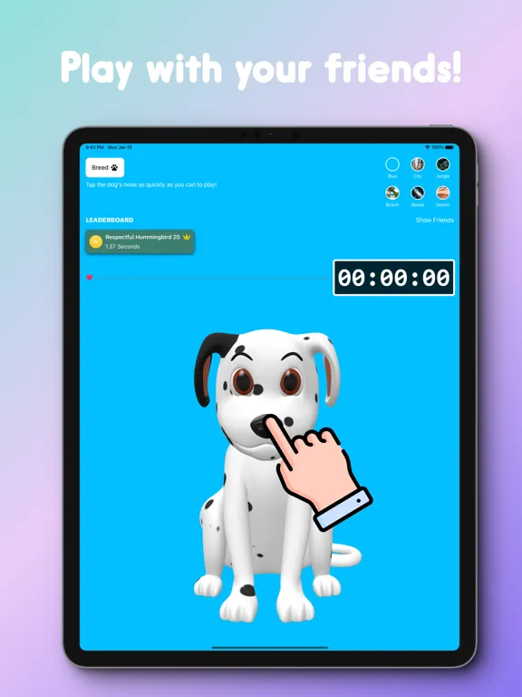 SnootBooper iPad  스크린샷