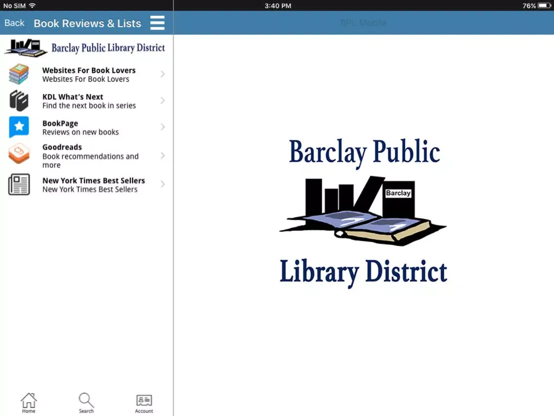 Barclay Mobile iPad  Ekran Görüntüleri
