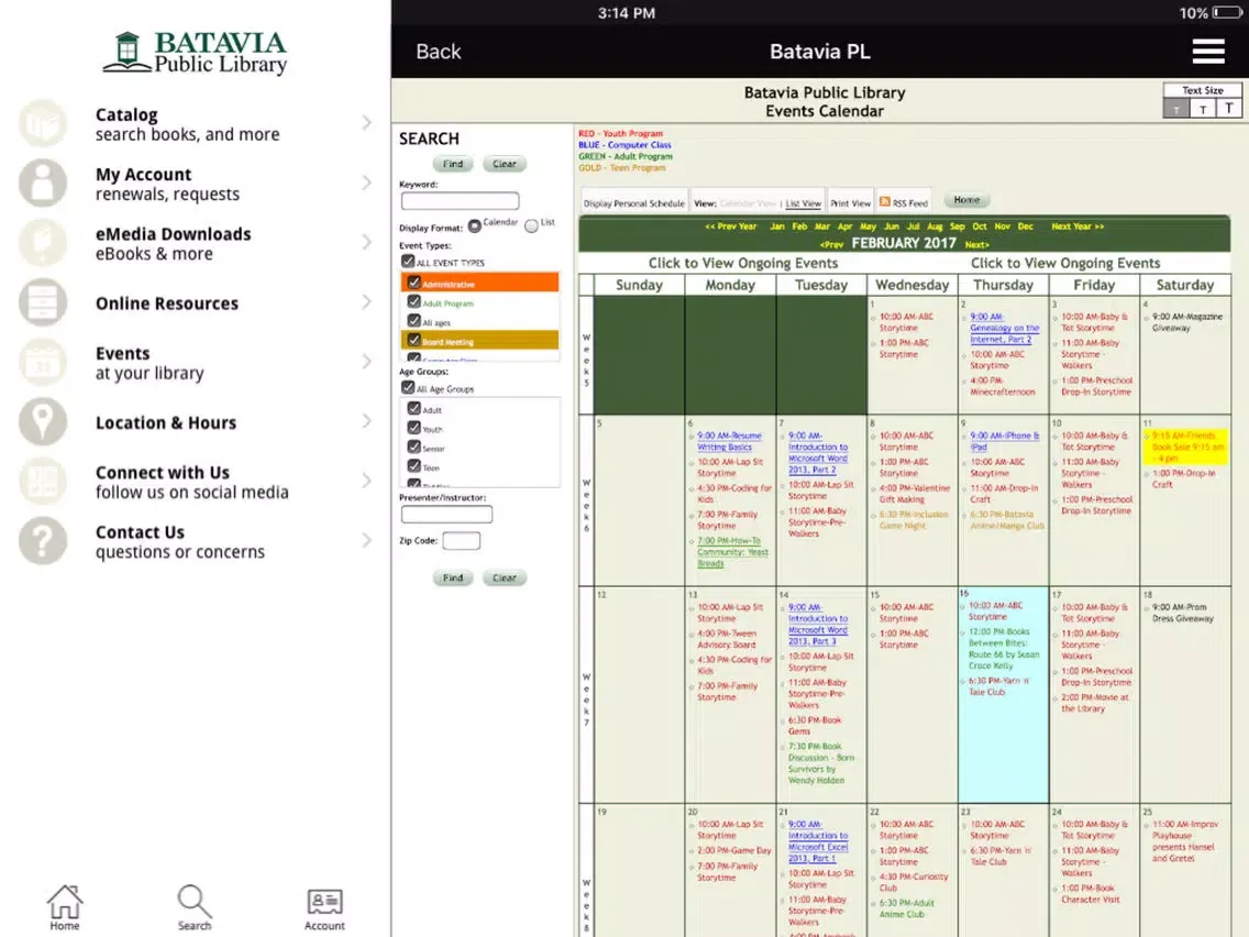 Batavia PL iPad  Ekran Görüntüleri